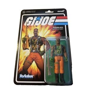 G.I. Joe Reaction Wave Roadblock Action Figure - NEW